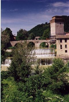 View on the road to Cagli