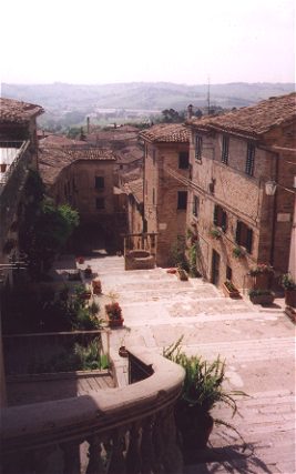 The 'Piaggia', Corinaldo