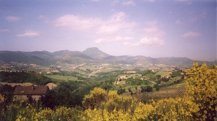 Approaching Camerino