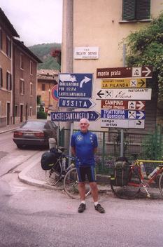 About to leave Visso