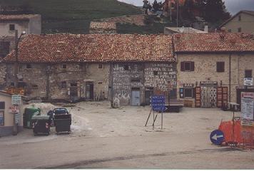 The main piazza - Castelluccio style