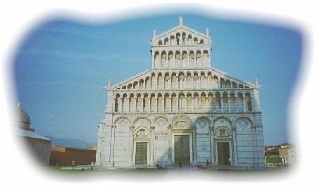 23f.jpg (Pisa - Front of cathedral showing the 3 bronze doors)
