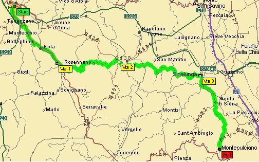Day 5 - Siena to Montepulciano