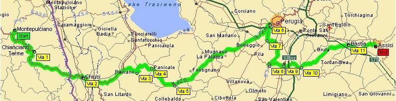 Day 6 - Montepulciano to Assisi
