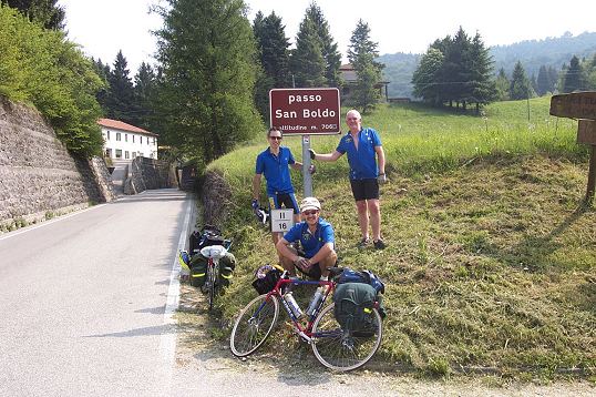 Summit of the Passo San Boldo