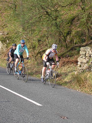 Allan, Richard and Nic on Kirkstone Pass