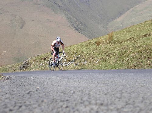 Allan on Newlands Pass.